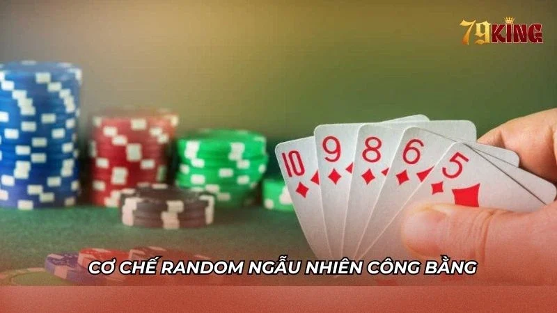 Cơ chế random ngẫu nhiên giúp các lá bài xuất hiện công bằng