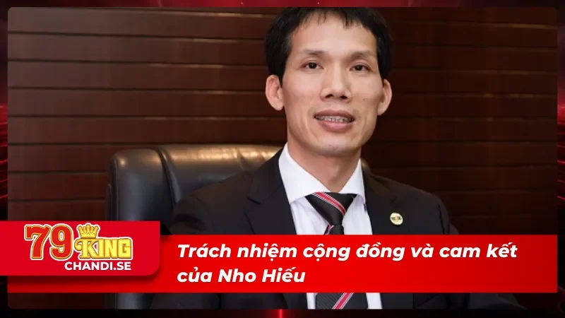 Trần Nho Hiếu có trách nhiệm cao trong công việc 
